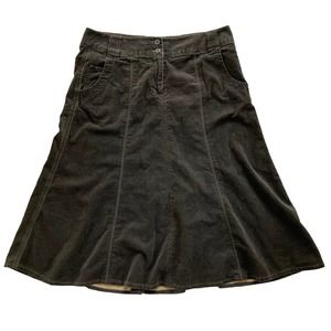 CAbi Black Midi Skirt